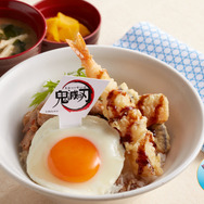 嘴平伊之助（はしびらいのすけ）の大好きな天ぷらのせちゃいました豚丼