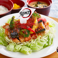 宇髄天元（うずいてんげん）のド派手なピリ辛チキン南蛮定食