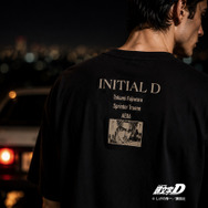 頭文字D 別注『フジワラ』 グラフィック半袖Tシャツ