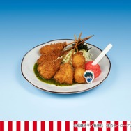 緑谷の串カツプレート1,500円（税込）