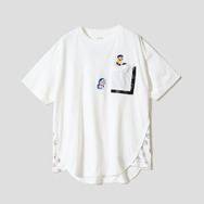 『ドラえもん』×グラニフ　「タイムマシン｜サイドガゼットTシャツ」
