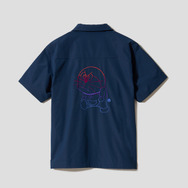 『ドラえもん』×グラニフ　「ぷんぷんドラえもん｜オープンカラー半袖シャツ」