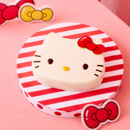 世界中のみんなを笑顔に♪HELLO KITTY ビッグ・フェイス ケーキ