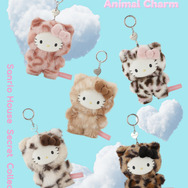 【sanrio houseシークレットコレクション】フラッフィーハローキティアニマルチャーム