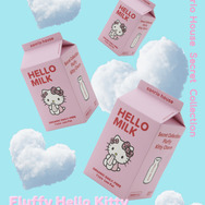 【sanrio houseシークレットコレクション】フラッフィーハローキティアニマルチャーム