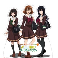 キャラクター等身大パネル(イメージ)　宇治駅