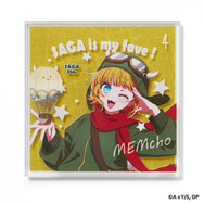 TVアニメ『【推しの子】』× Map Design GALLERY　「アクリルマグネット」佐賀県は MEMちょと佐賀駅周辺の地図