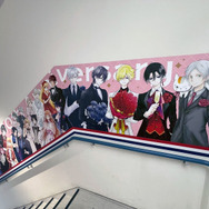アニメイト池袋本店2F~3F階段広告