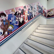 アニメイト池袋本店2F~3F階段広告