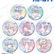 描き下ろし モーニングルーティンver. トレーディング Ani-Art KAWAII label オーロラ缶バッジ