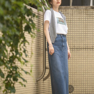 LIFE / Flower Photo T-SHIRT
