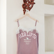 HLT x Hello Kitty Lace-Trim Camisole