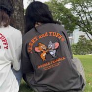 アクリルキーホルダー付トムとジェリーTシャツ(Q10950-12)
