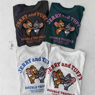 アクリルキーホルダー付トムとジェリーTシャツ(Q10950-12)