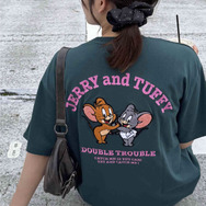 アクリルキーホルダー付トムとジェリーTシャツ(Q10950-12)
