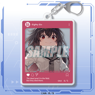 C賞：SNS風アクリルキーホルダー(全9種)