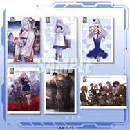 Xフォロー&リポストキャンペーン（B賞 A3クリアポスター全種セット）