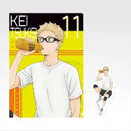 「一番くじ ハイキュー!! -烏野の未来-」J賞：クリアファイル＆ステッカーセット（選べる全11種）