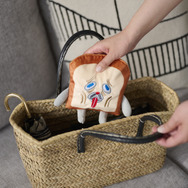 ポケットがふんわりかわいい パンどろぼう「まずい」バッグ