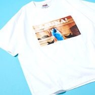 パペットスンスン × オールナイトサウナ フロントプリント クルーネックTシャツ
