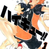 『ハイキュー!!』書影　（1巻）　(c)古舘春一／集英社