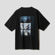 『呪術廻戦』×グラニフ　「0.2秒の領域展開｜ビッグシルエットTシャツ」　背面