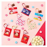 ミルキーまんまるビスケット ミニチュアマスコット&ミニポーチつき