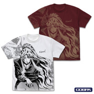 描き下ろしバラライカオールプリントTシャツ