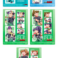 先着・数量限定でもらえる！オリジナルクリアシート（全5 種・各店計24 枚）