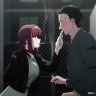 夏アニメ『スーパーの裏でヤニ吸うふたり』7本目（第7話）「スーパーの裏と夏の終わり」先行カット