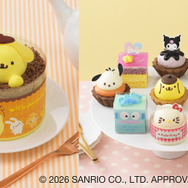 ポムポムプリンのプリン風ケーキ・＜サンリオキャラクターズ＞スイーツコレクション（9個入）