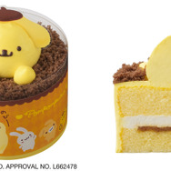 ポムポムプリンのプリン風ケーキ