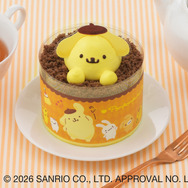 ポムポムプリンのプリン風ケーキ