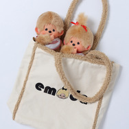 【Monchhichi×EMODA】2トーンボアトートバッグ