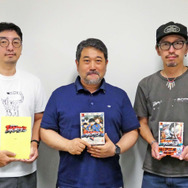 （左から）「菅井進」副監督、「瀬下寛之」総監督、「井手恵介」監督