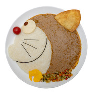 川崎市 藤子・F・不二雄ミュージアム カフェ15周年記念メニュー「耳付きドラえもんカレー」