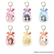 アニメ『魔法少女まどか☆マギカ』リボン付きアクリルキーホルダー（全6種）