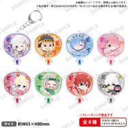 Re:ゼロから始める異世界生活　トレーディングアクリルキーホルダーE・M・T！エミリア応援ver.価格：660円（税込）