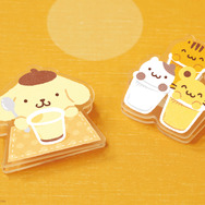 ポムポムプリンのスイーツパック（アクリルクリップ２個付き）
