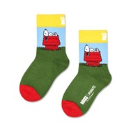 【Peanuts × Happy Socks】【キッズ】クルー丈 ソックス（全6種類） 各1,540円（税込）サイズ：4-6Y (17-19cm) / 7-9Y (19.5-21.5cm)