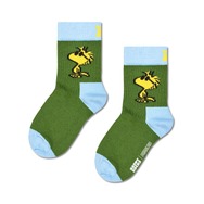 【Peanuts × Happy Socks】【キッズ】クルー丈 ソックス（全6種類） 各1,540円（税込）サイズ：4-6Y (17-19cm) / 7-9Y (19.5-21.5cm)