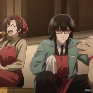 夏アニメ『スーパーの裏でヤニ吸うふたり』8本目（第8話）「スーパーの裏から見つけるふたり」先行カット