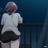 夏アニメ『スーパーの裏でヤニ吸うふたり』8本目（第8話）「スーパーの裏から見つけるふたり」先行カット