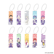 『Re:ゼロから始める異世界生活』ブロックネームキーホルダー 10th Anniversary ver.（全10種）