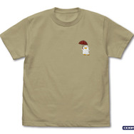 『銀魂』エリザベス ワンポイント刺繍Tシャツ（SAND KHAKI）