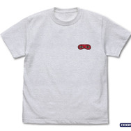 『銀魂』沖田総悟のアイマスク ワンポイント刺繍Tシャツ（ASH）