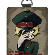 『幼女戦記II』ターニャ「地獄へようこそ」パスケース（ナスカン付き）