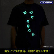 北斗の拳 -FIST OF THE NORTH STAR- 七つの傷の男 蓄光Tシャツ