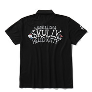 ハローキティ×MARK ＆ LONA　「Hello Skully Polo」カラー：BLACK