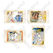 「王家の紋章 原画展」エポスカード特典B賞：原画展オリジナルクリアカード(全4種)コンプリートセット